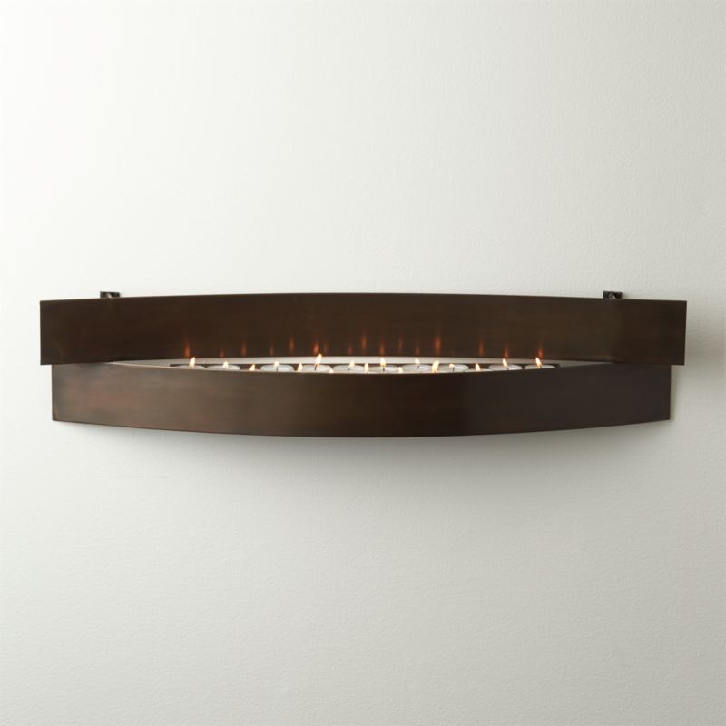 Crescent Metal Candle Holder